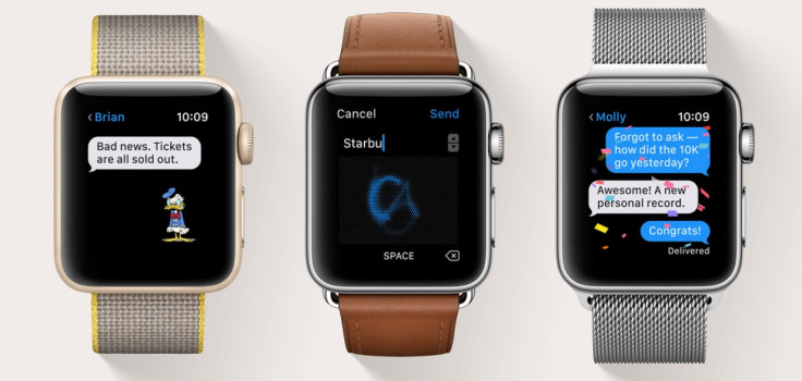watchOS 3 Messages