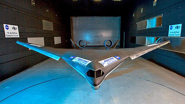 Boeing and NASA's blended wing body model