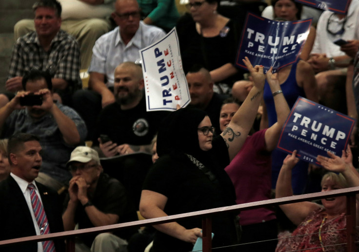 Trump protester Asheville NC