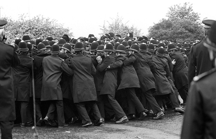 Miners strike Orgreave