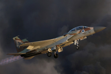 An Israeli Air Force F-15 fighter jet