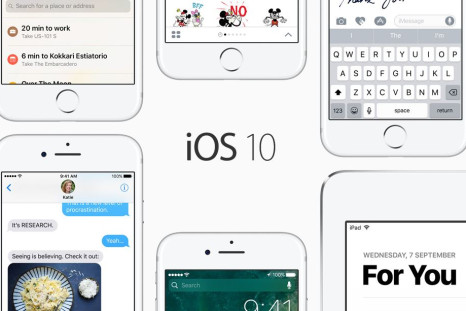 Apple releases iOS 10 update
