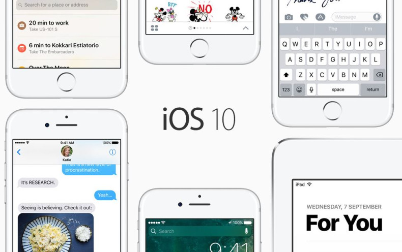 Apple releases iOS 10 update