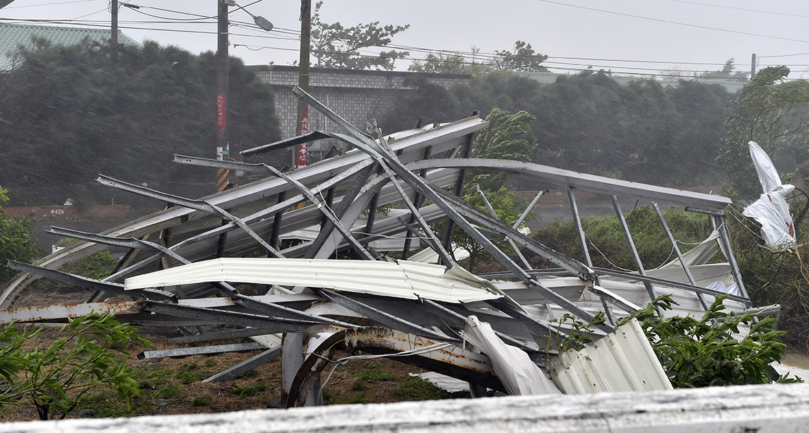 Typhoon Meranti Taiwan
