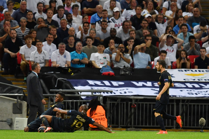 Monaco players celebrate