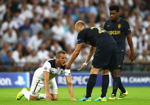 Harry Kane is fouled Harry Kane is fouled