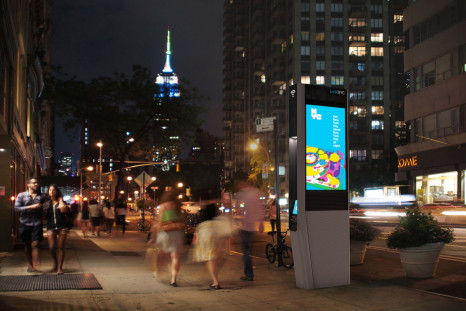 NYC Wi Fi kiosks