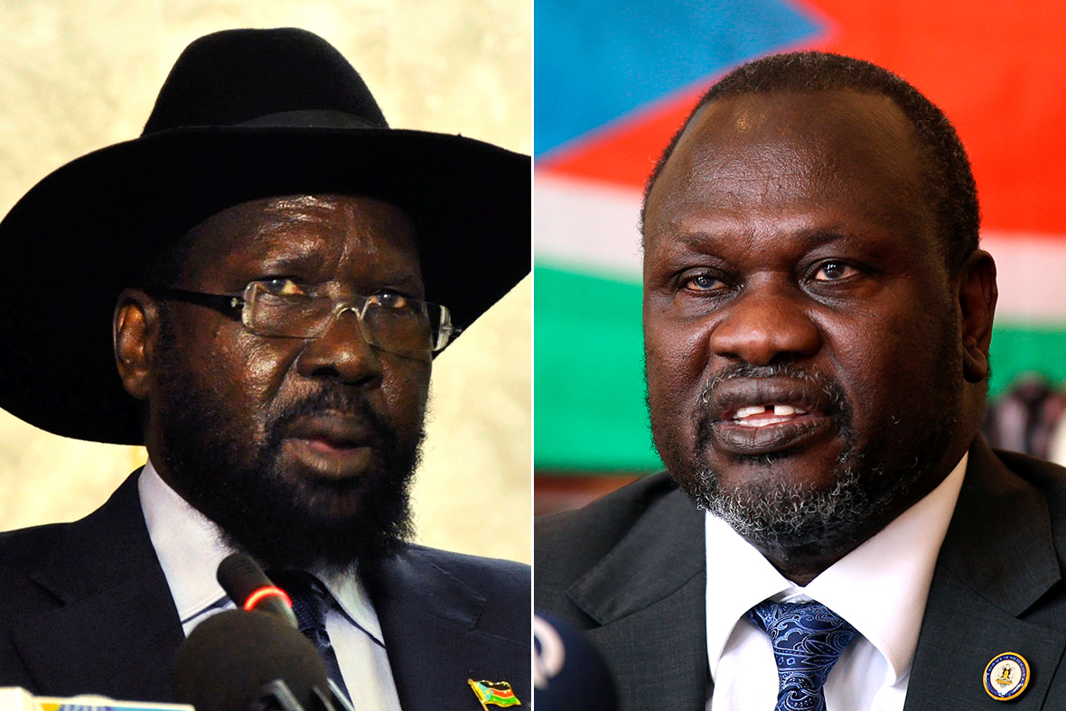 Salva Kiir, Riek Machar