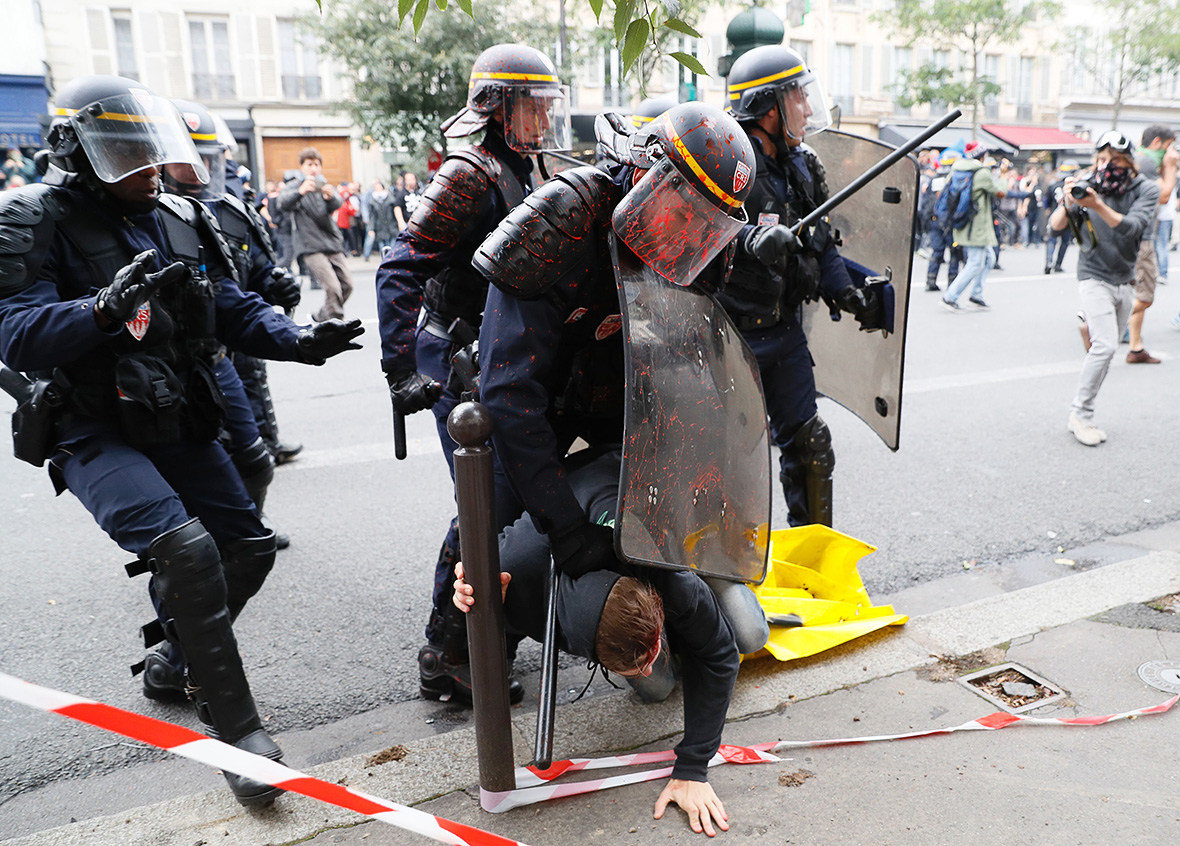France labour reform protest
