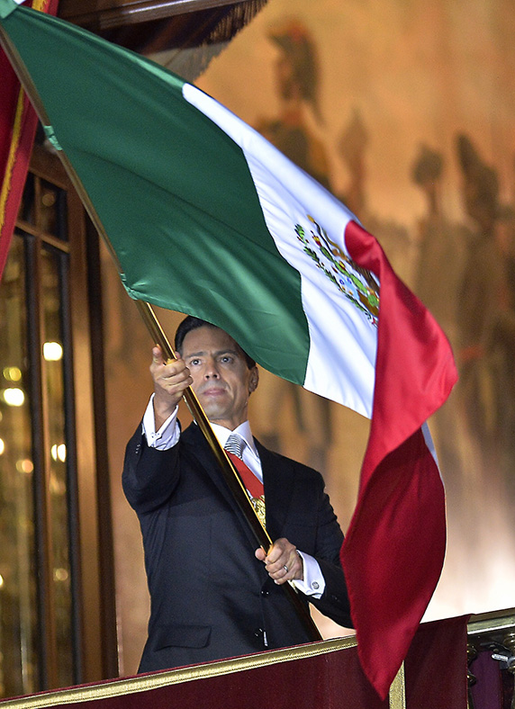 Mexico Independence Pena Nieto