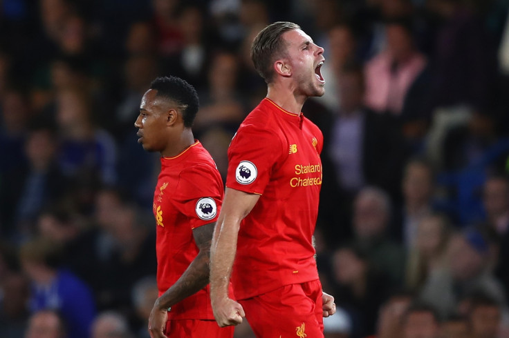 Jordan Henderson celebrates