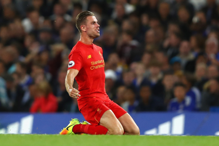 Jordan Henderson celebrates