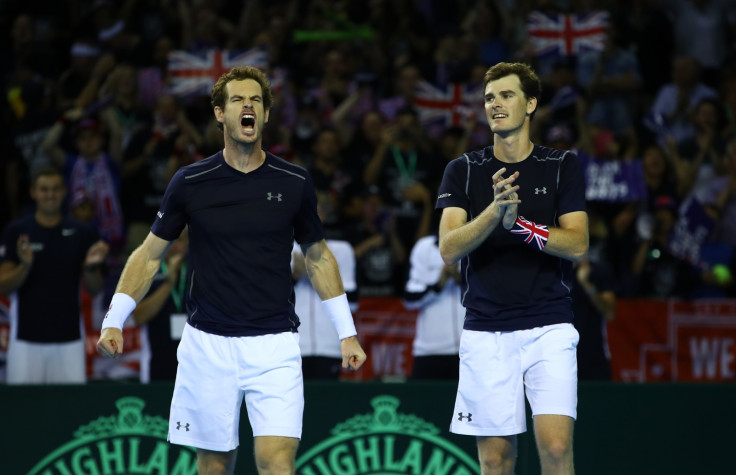 Andy and Jamie Murray