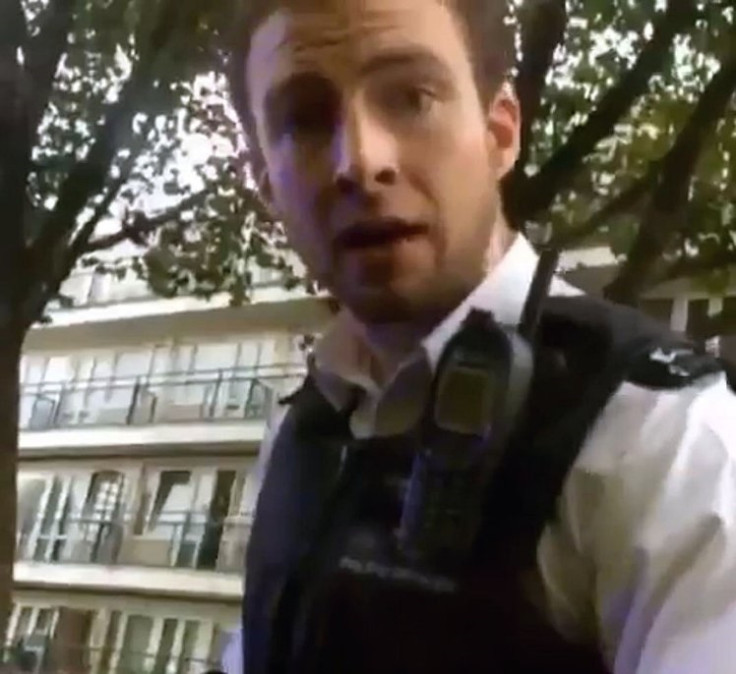 Police attack video
