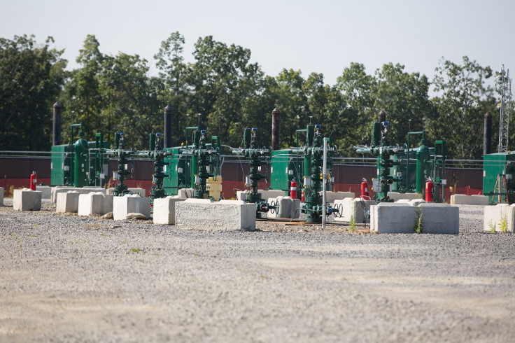 Shale Well Pad in Pittsburgh, Pennsylvania, USA