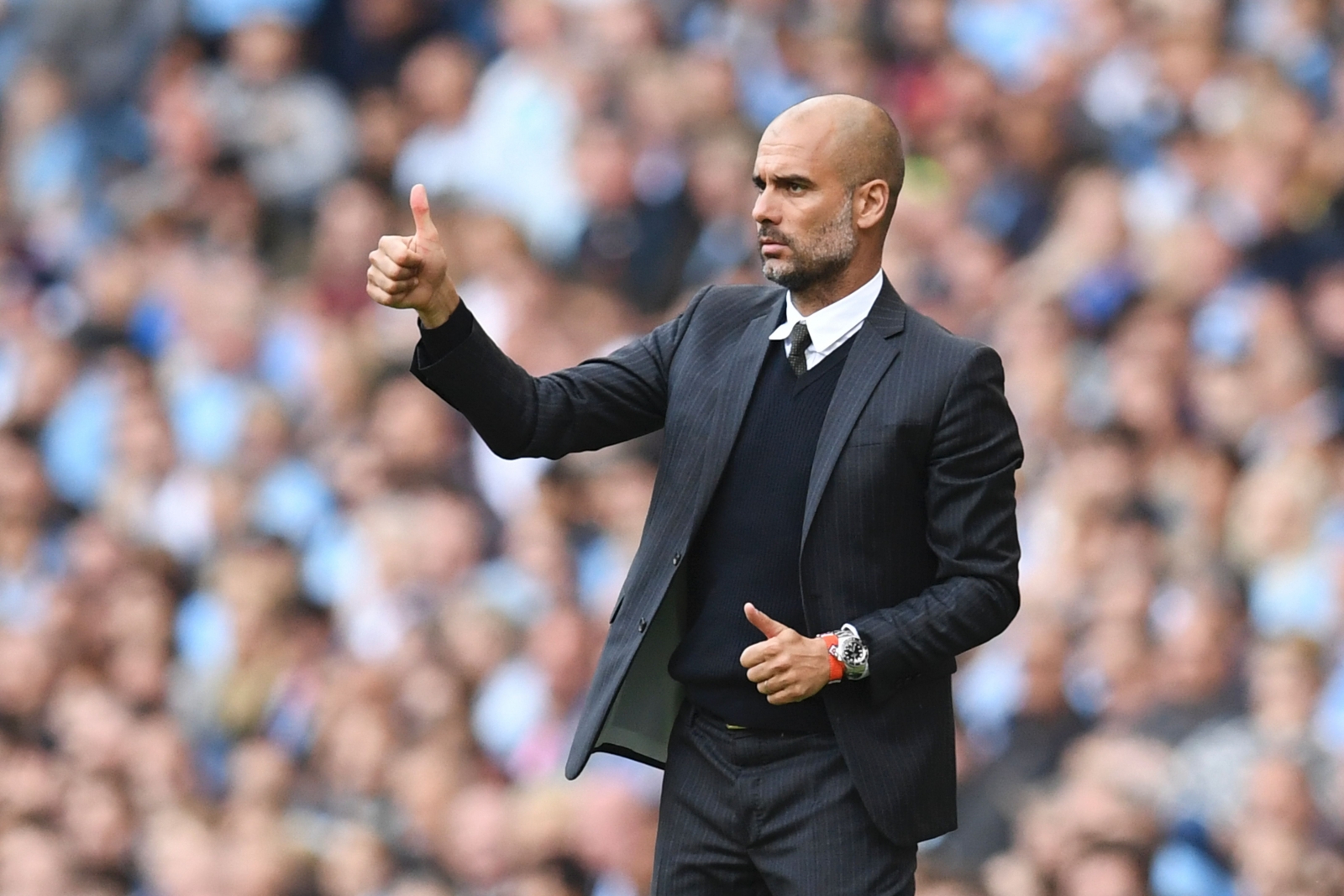 Manchester City manager Pep Guardiola warns Manchester United and Chelsea