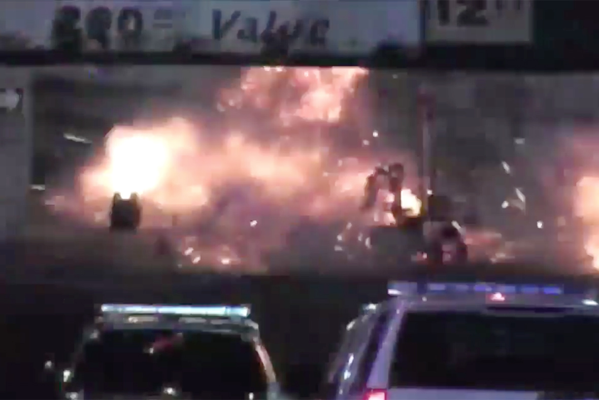 Elizabeth station explosion