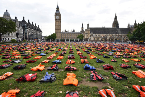 lifejackets parliament square
