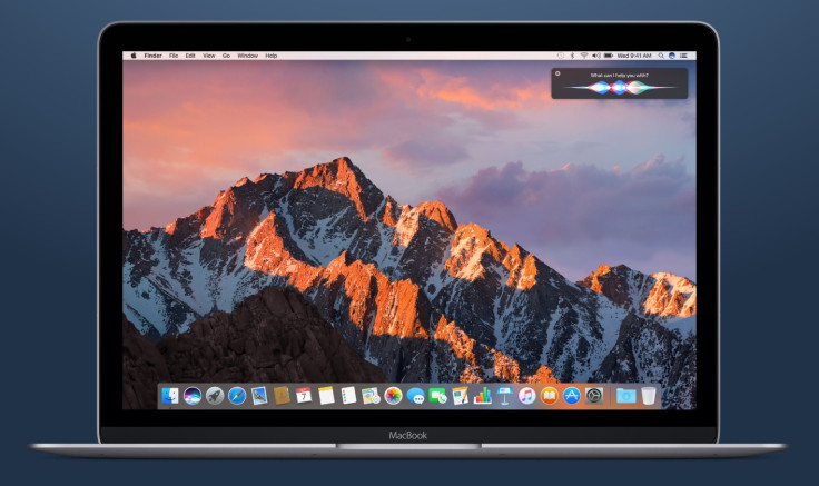 Siri on macOS Sierra