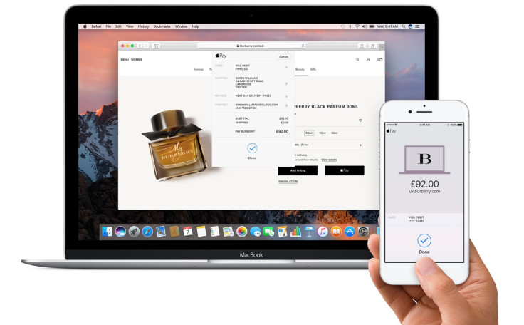 Apple Pay on Mac