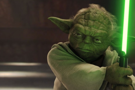 Yoda in Attack Of The Clones