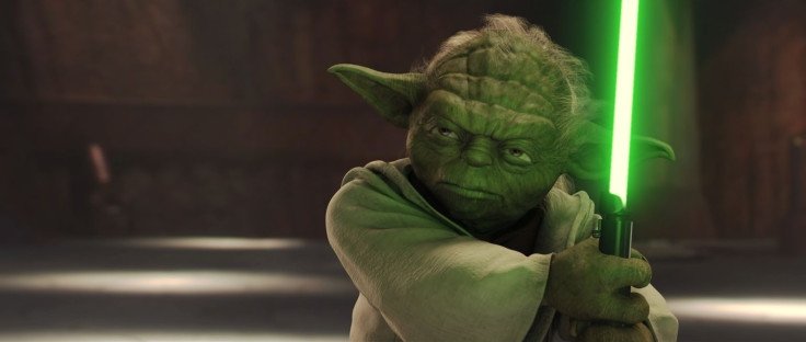 Yoda in Attack Of The Clones