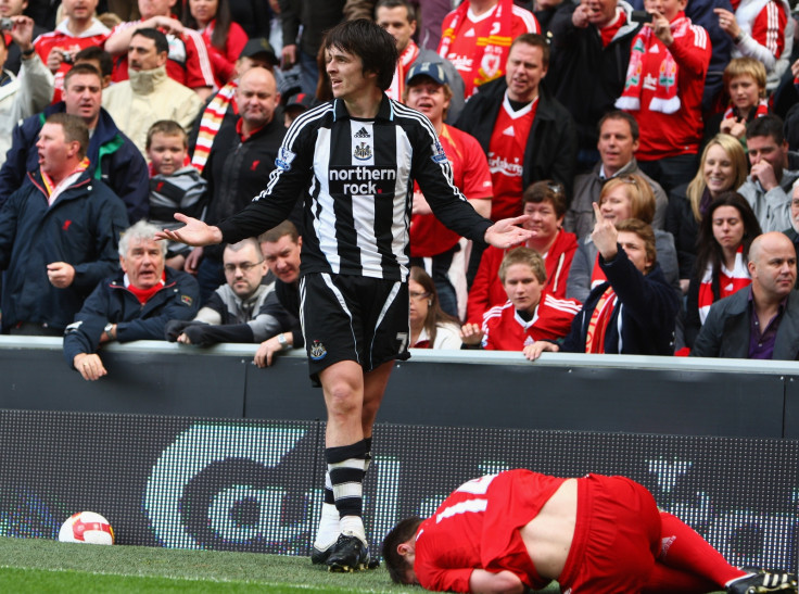 Joey Barton and Xabi Alonso