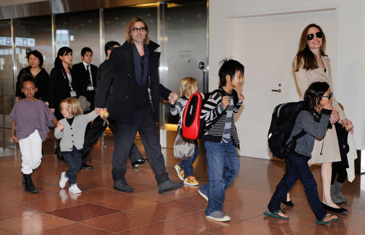 Angelina Jolie, Brad Pitt and family