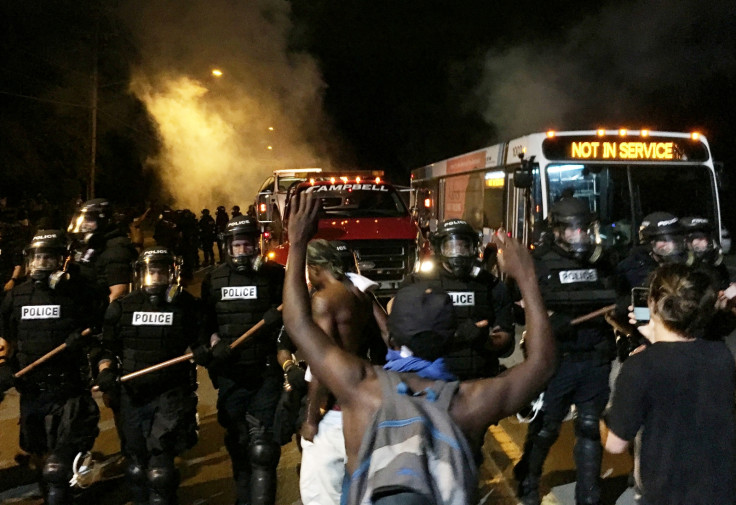 police shooting protest in charlotte