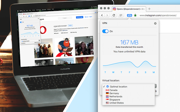 using opera with vpn for torrents