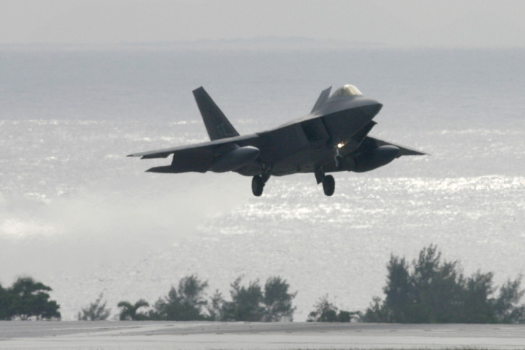 A U.S. Air Force F-22 Raptor