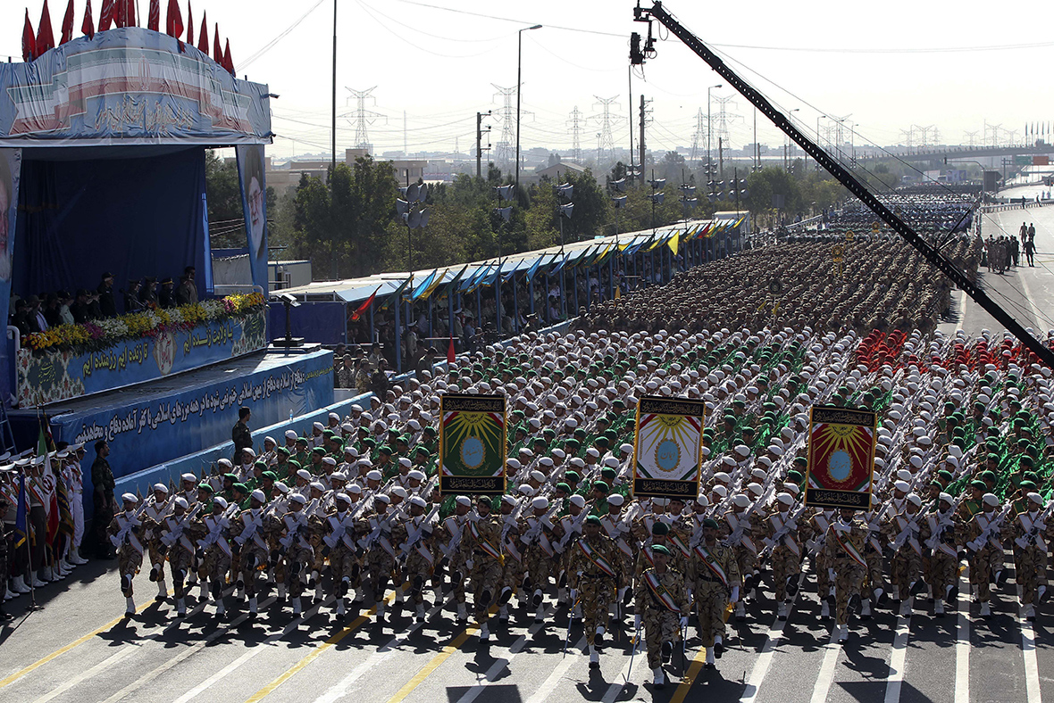 Iran missles parade