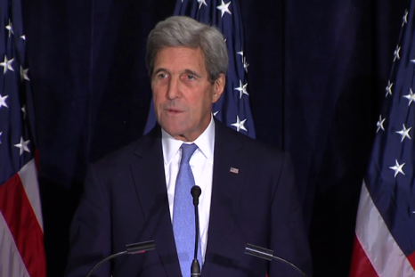 'Disappointed' John Kerry says political solution in Syria is the only path to peace