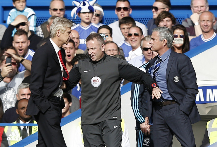 Arsene Wenger and Jose Mourinho