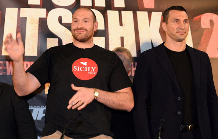 Tyson fury wladimir klitschko