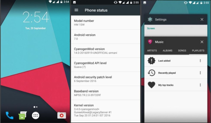 CyanogenMod 14 ROM for Redmi 1S