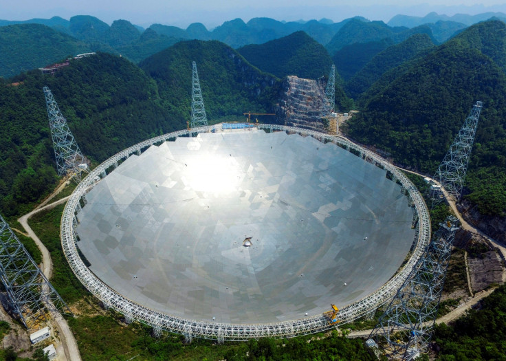 China's FAST largest radio telescope