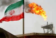 Iran gas flare