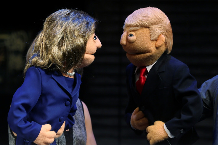 Trump Clinton face off