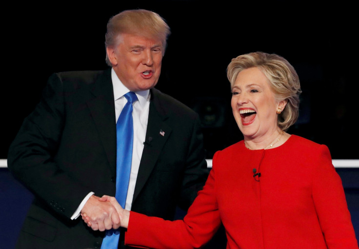 Presidential debate Donald Trump and Hillary Clinton