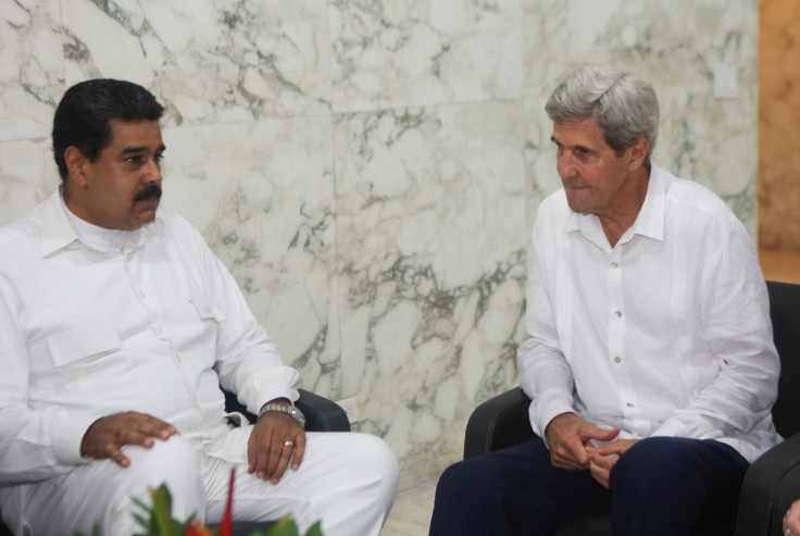 Kerry and Maduro