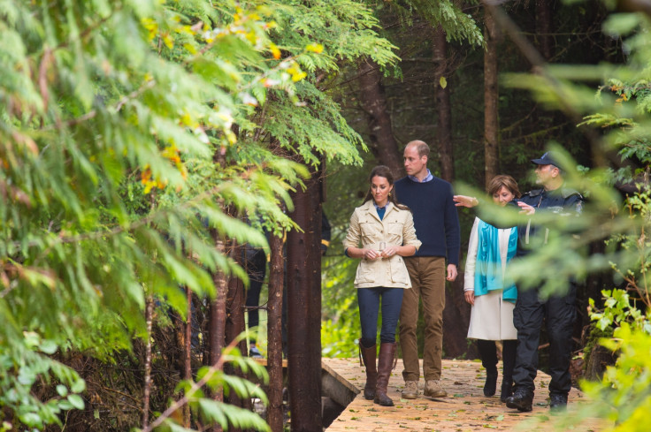 Prince George and Princess charlotte take Canada