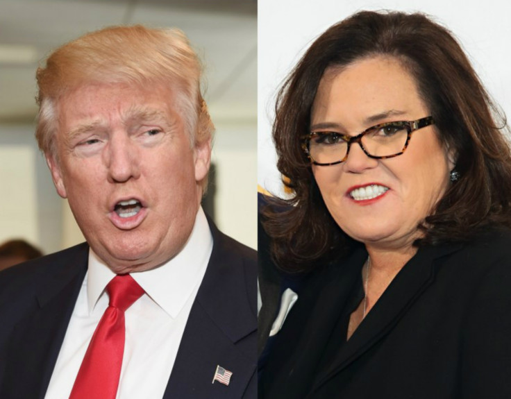 Donald Trump and Rosie O'Donnell