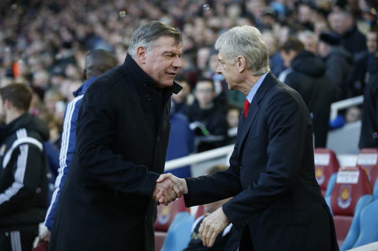 Sam Allardyce and Arsene Wenger