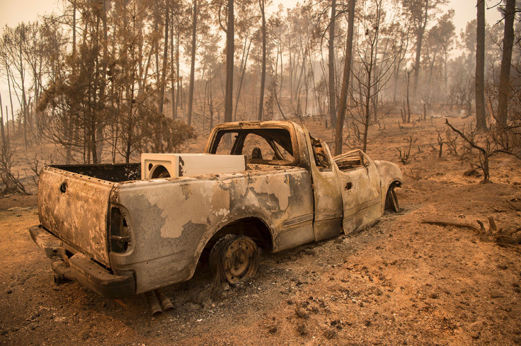 California fire santa cruz