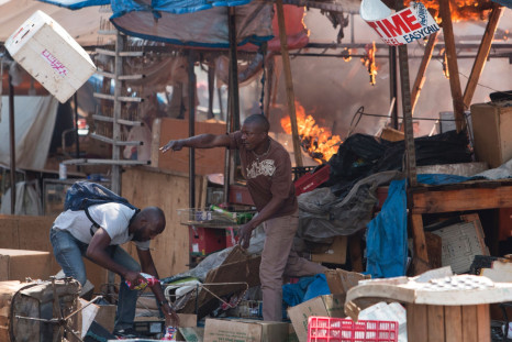 Street vendors in Harare