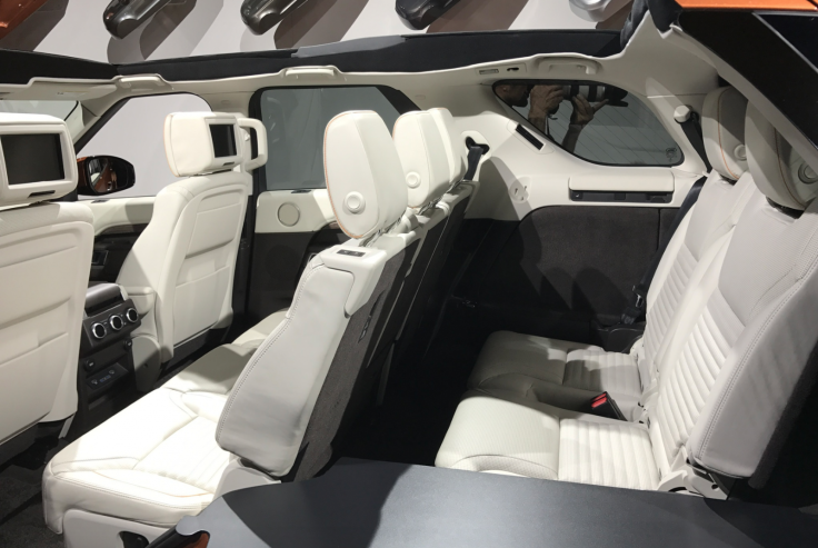 New Land Rover Discovery seats