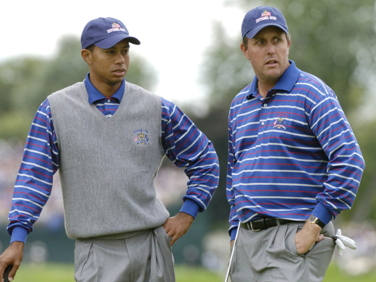 Tiger Woods and Phil Mickelson