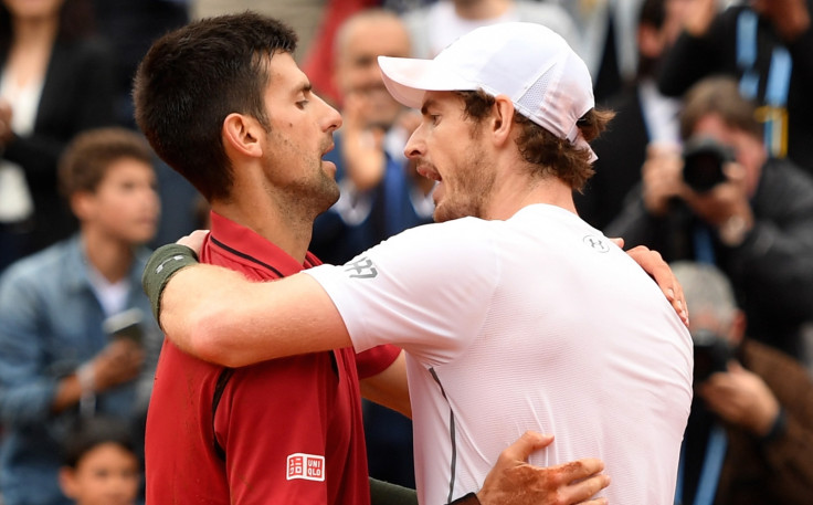 Novak Djokovic and Andy Murray