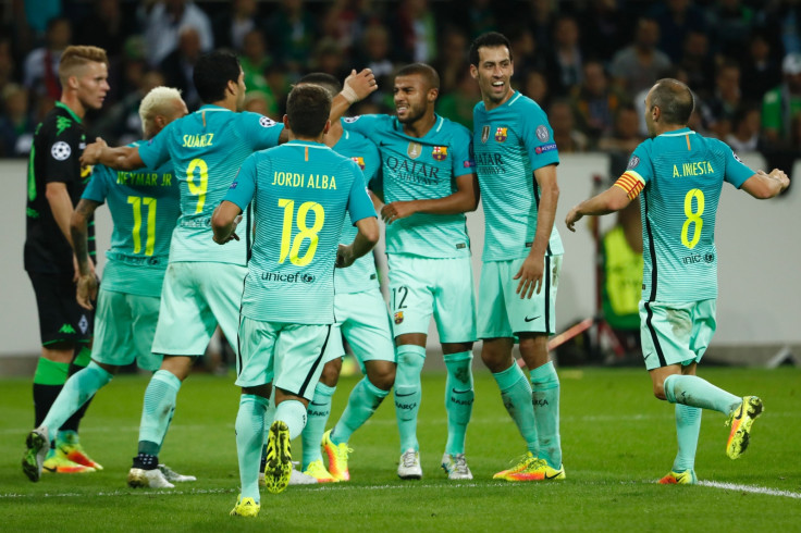 Barcelona celebrate